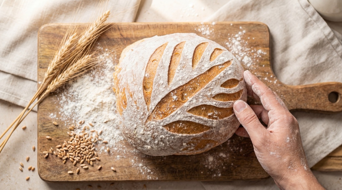 Pan de masa madre artesanal en Caracas